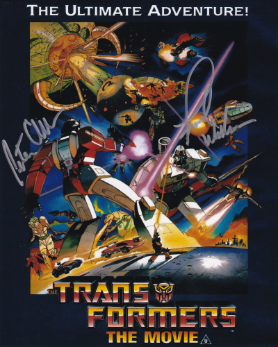 Frank Welker and Peter Cullen Autographed 8"x10" (Transformers)