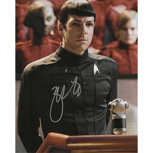 Zachary Quinto Autographed 8"x10" (Star Trek)