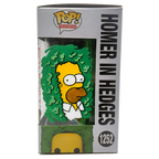 BILL MORRISON THE SIMPSONS HOMER IN HEDGES AUTOGRAPHED & SKETCHED FUNKO POP! JSA CERTIFIED COA