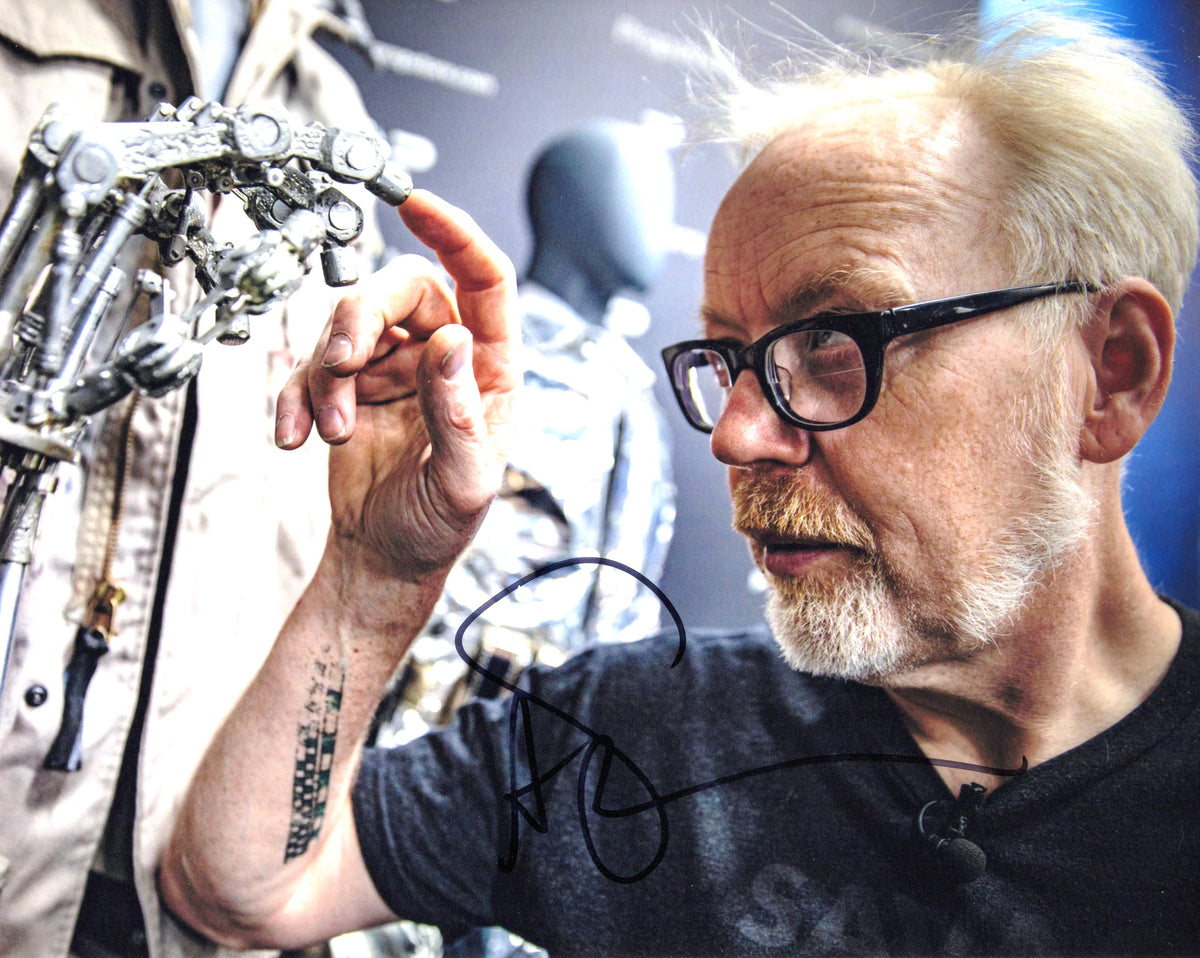 Adam Savage Autographed 8"x10" (Mythbusters)