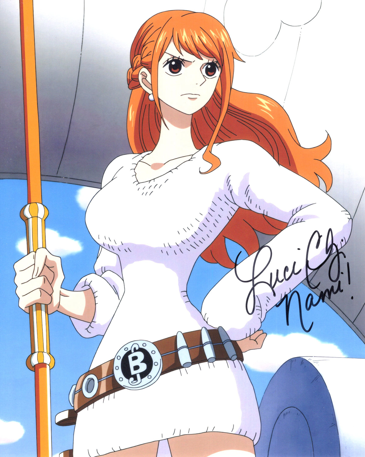 Luci Christian Autographed 8"x10" (One Piece)