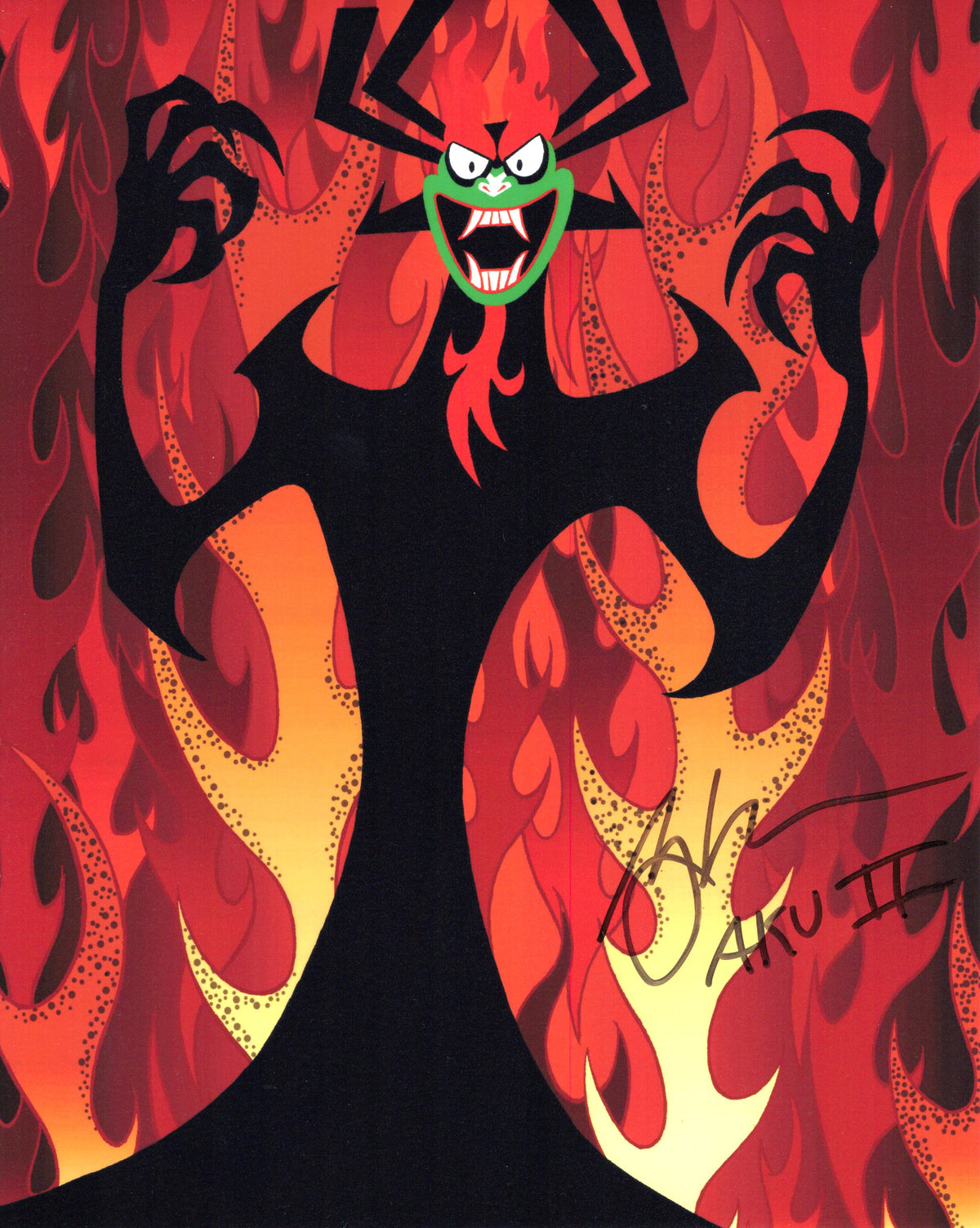 Greg Baldwin Autographed 8"x10" (Samurai Jack)