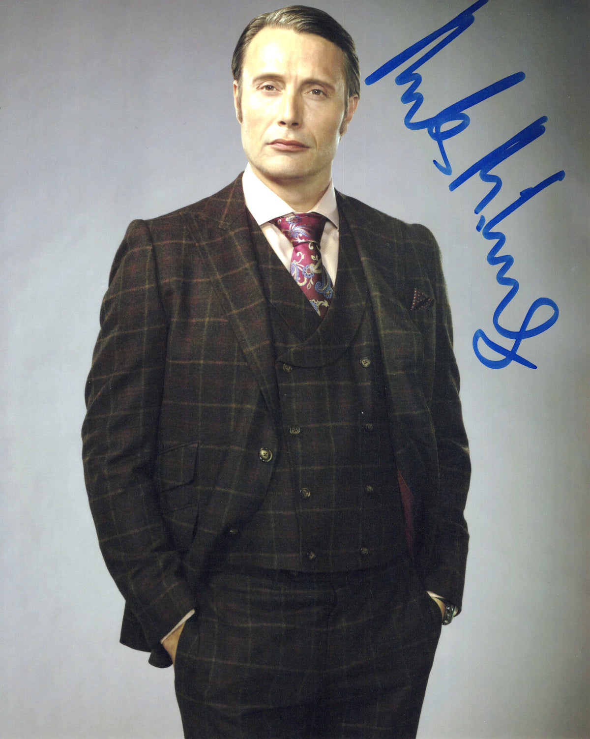 Mads Mikkelson Autographed 8" x 10" (Hannibal)