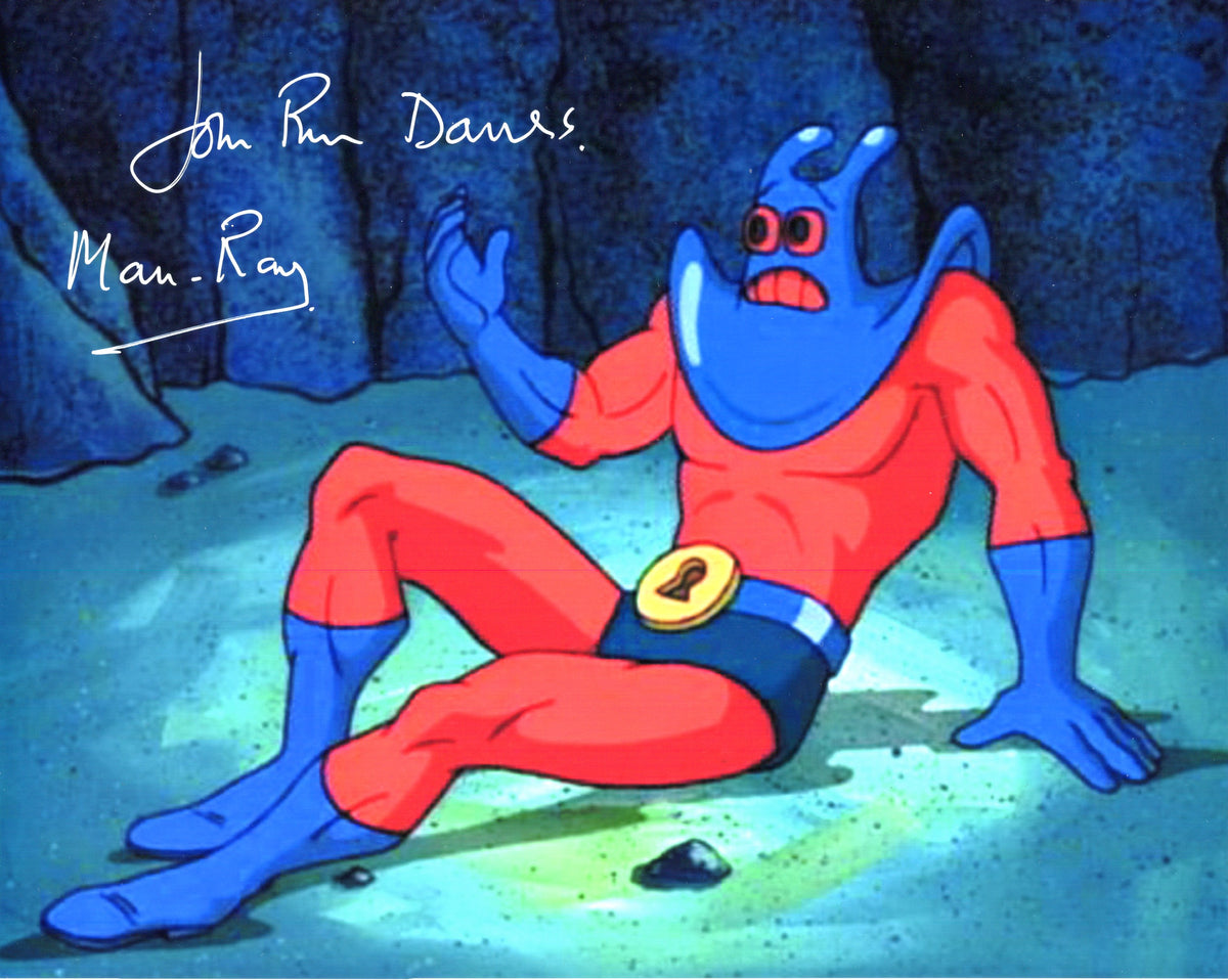 John Rhys-Davies Autographed 8"x10" (Spongebob Squarepants)