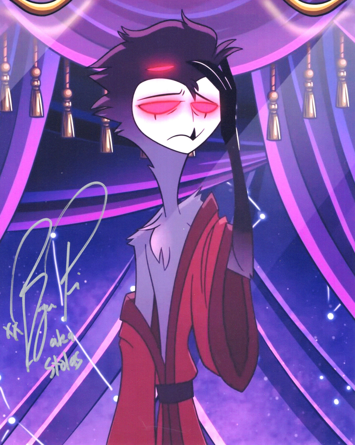 Bryce Pinkham Autographed 8"x10" (Hazbin Hotel)