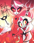 Erika Henningsen Autographed 8"x10" (Hazbin Hotel)