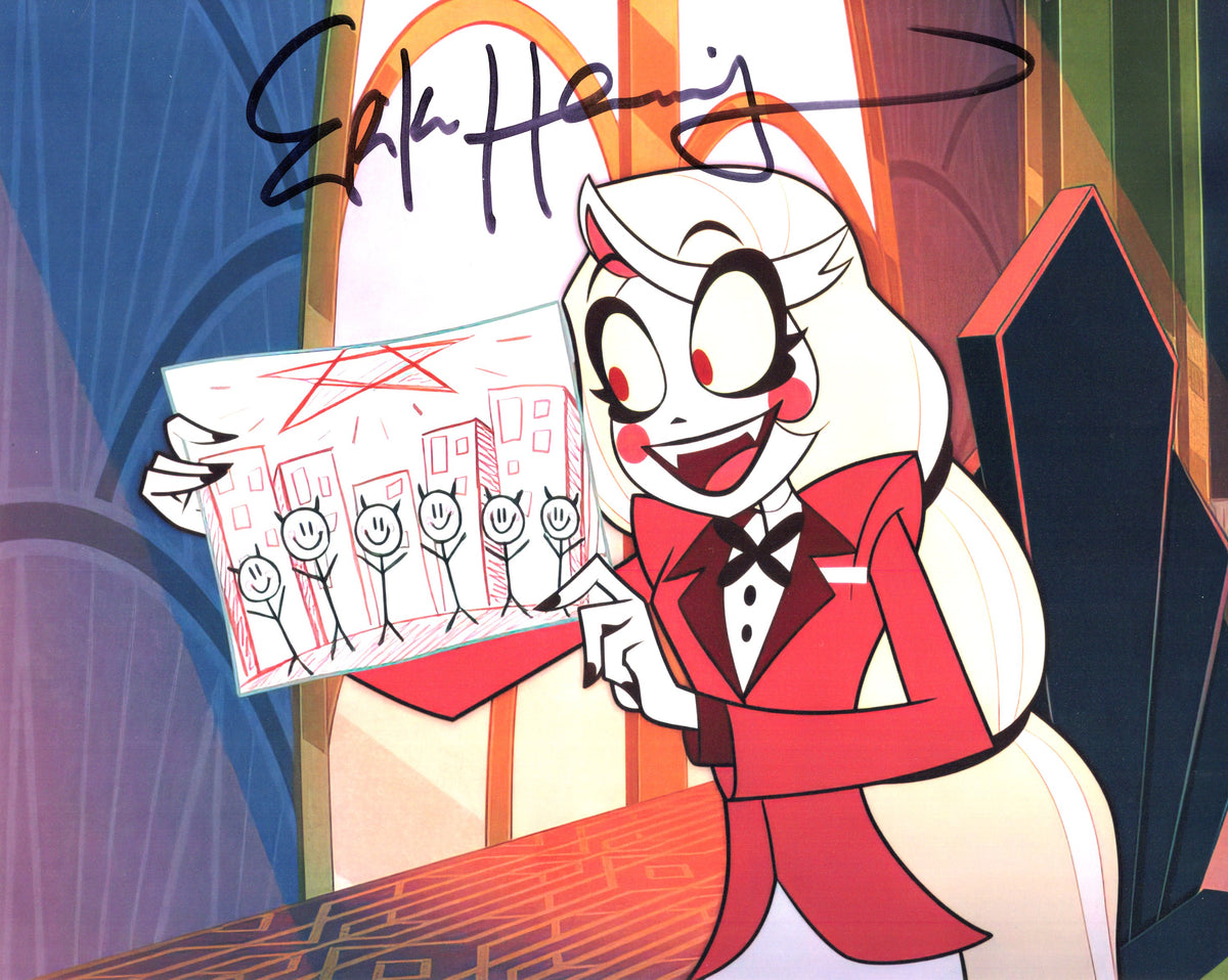 Erika Henningsen Autographed 8"x10" (Hazbin Hotel)