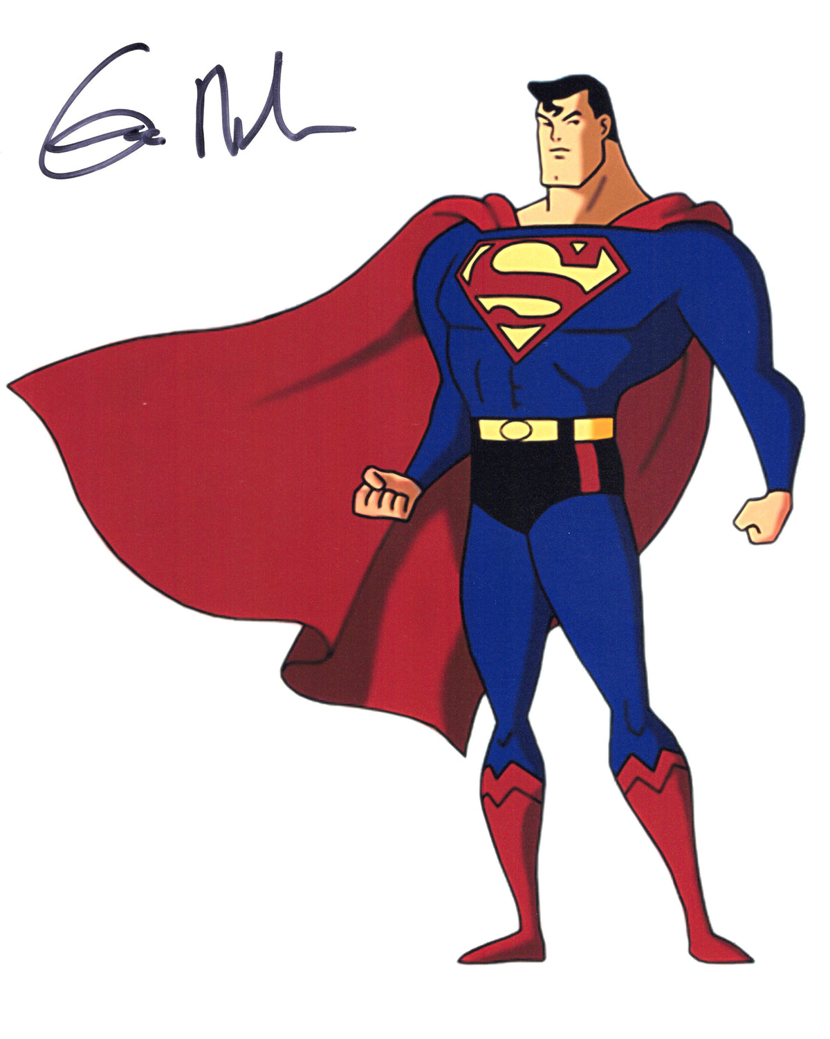 George Newbern Autographed 8" x 10" (Justice League Animated Series)