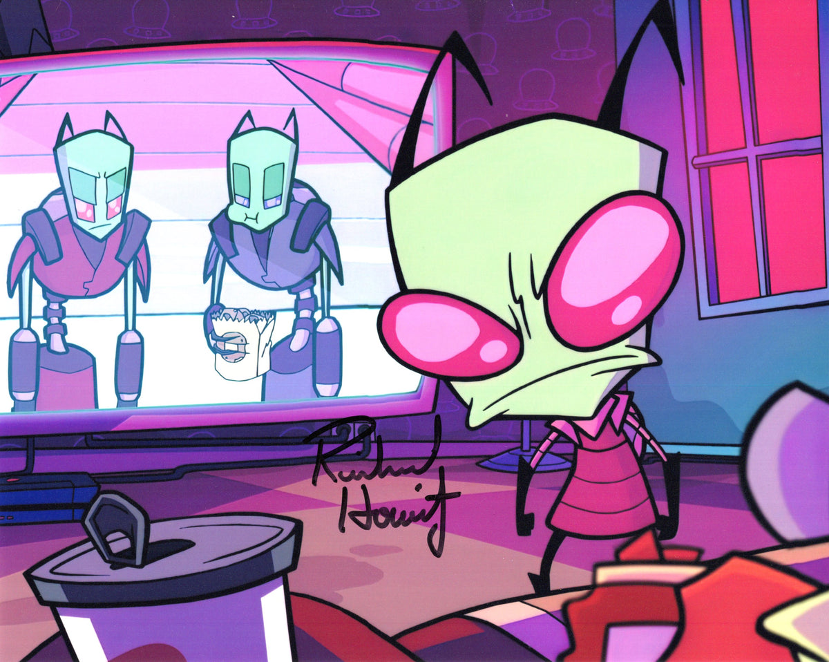 Richard Horvitz Autographed 8"x10" (Invader Zim)