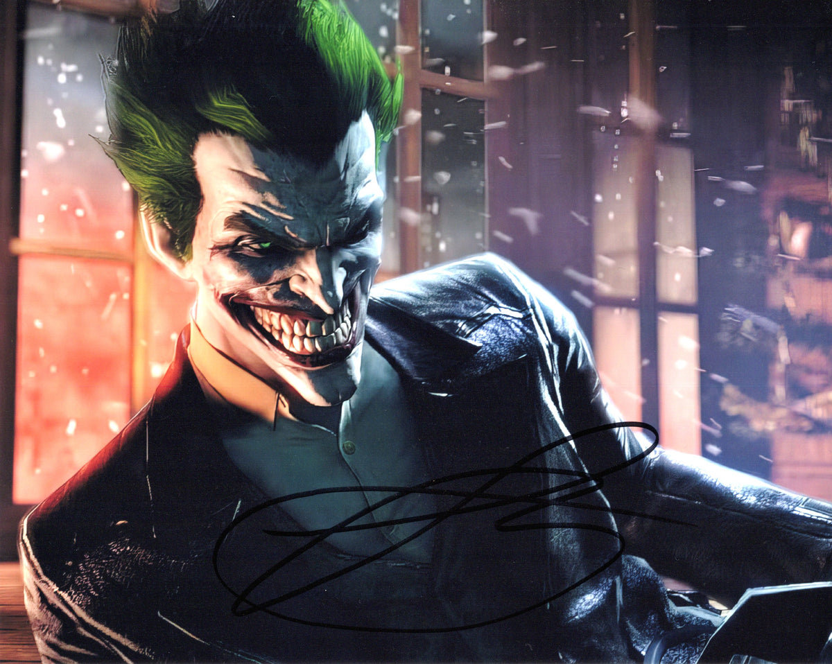 Troy Baker Autographed 10"x 8" (Batman: Arkham Origins)