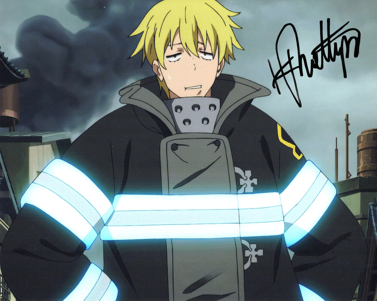 Kyle Phillips Autographed 8"x10" (Fire Force)