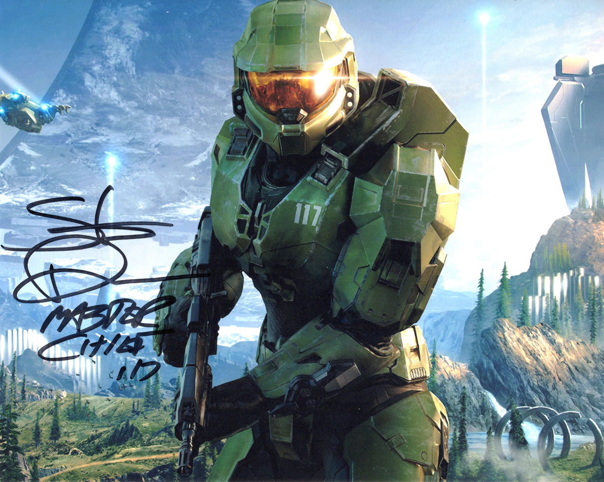 Steve Downes Autographed 8"x10" (Halo)