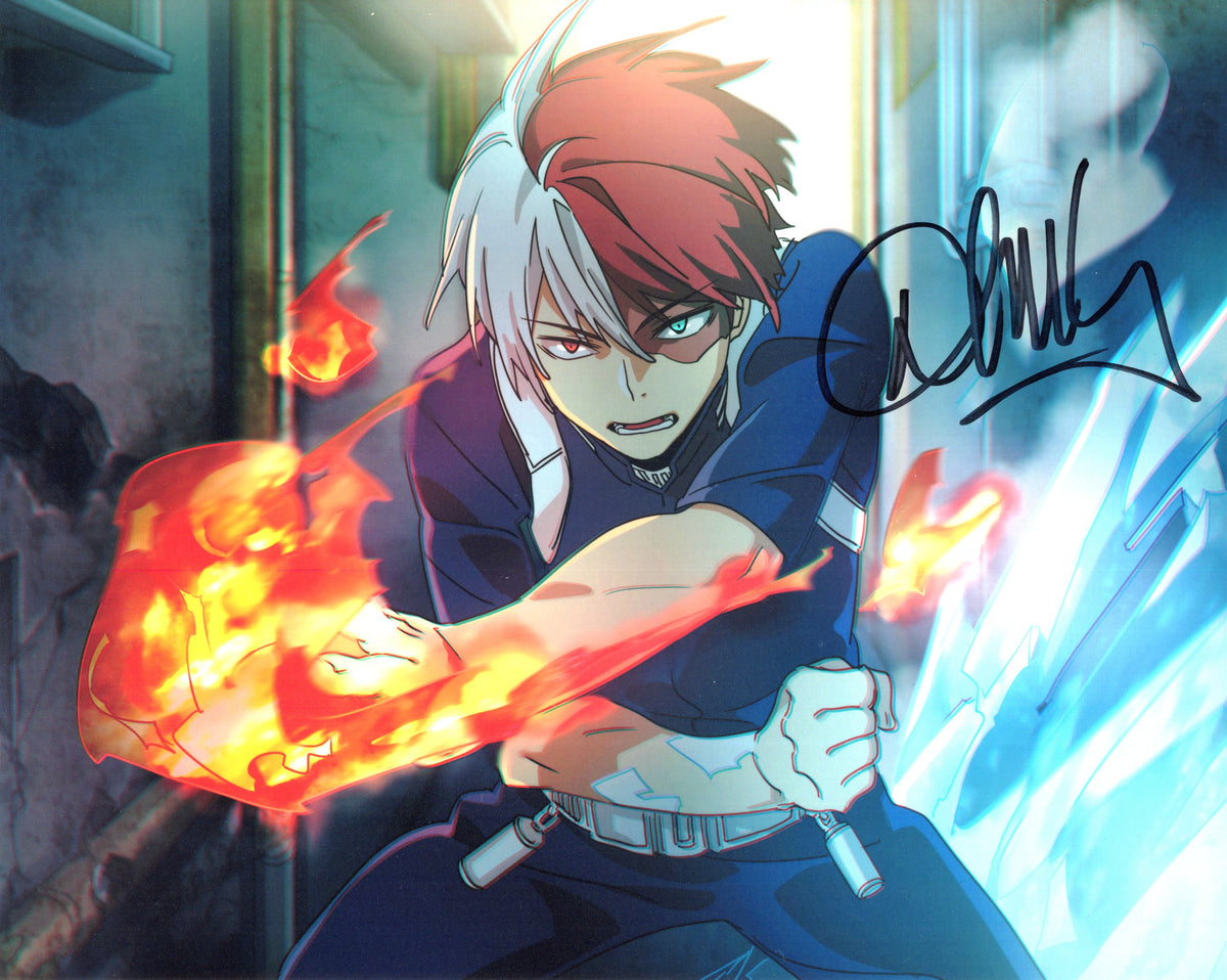 David Matranga Autographed 8"x10" (My Hero Academia)