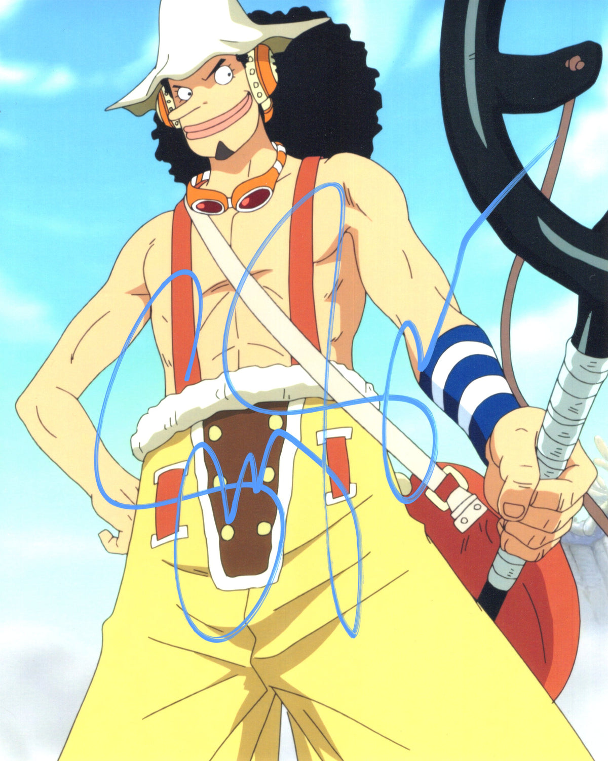 Sonny Strait Autographed 8"x10" (One Piece)