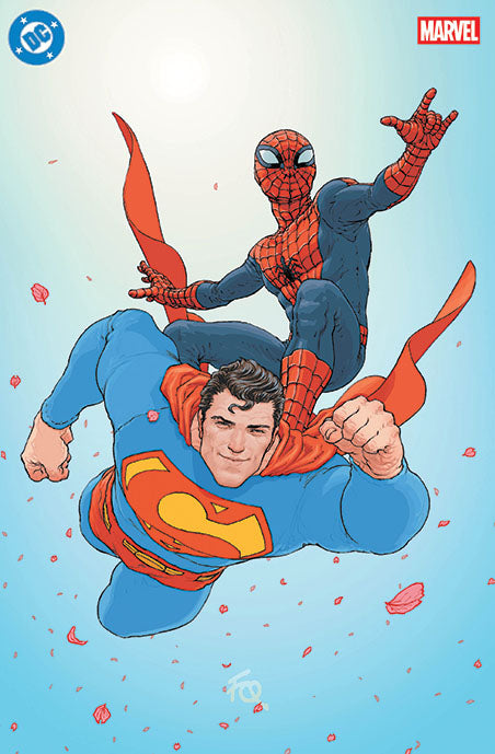DC/Marvel Superman Spider-Man #1 - Cover by Frank Quitely