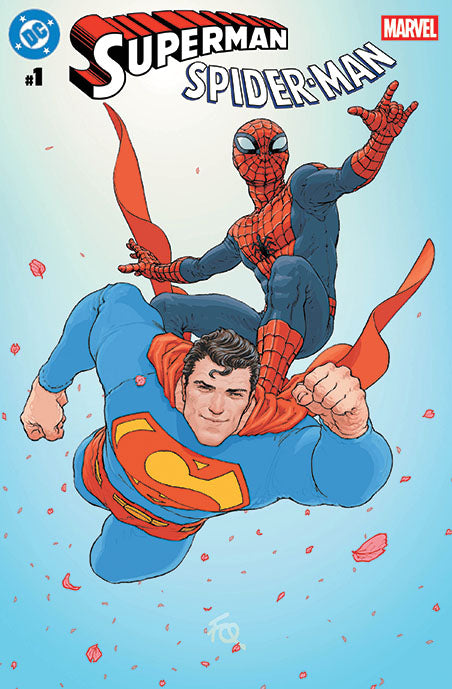 DC/Marvel Superman Spider-Man #1 - Cover by Frank Quitely